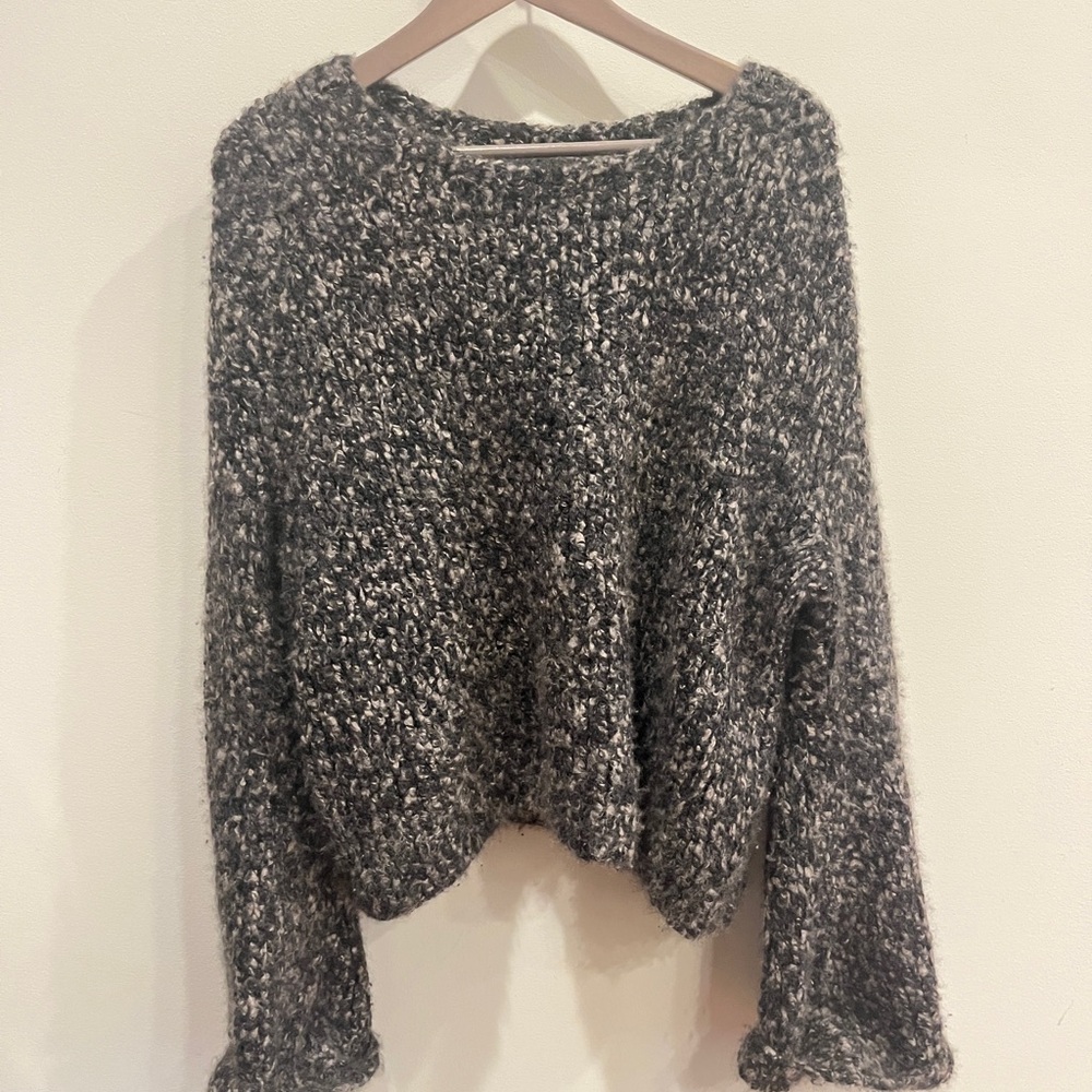 Pre owned Chloe Black and White Textured Sweater
